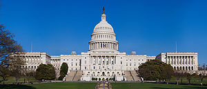 The western front of the United States Capitol... The western front of the United States Capitol...