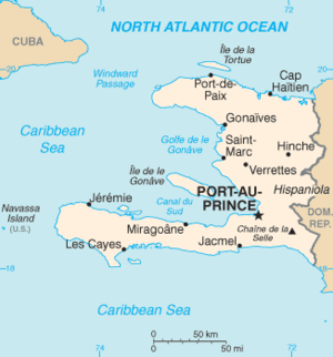 Map of Haiti Map of Haiti
