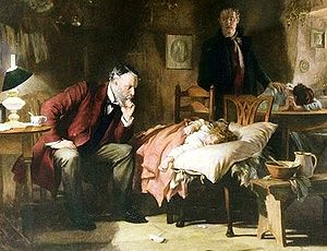 The Doctor, by Sir Luke Fildes (1891) The Doctor, by Sir Luke Fildes (1891)